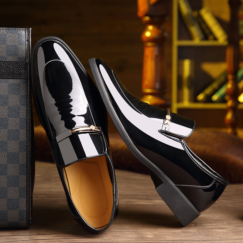 Men Dress Leather Shoes Brown / 40 Men Dress Leather Shoes Brown / 40