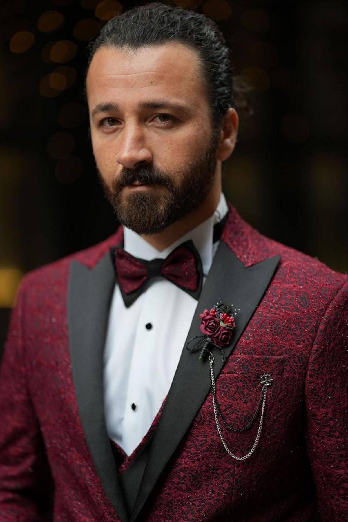 Claret Red Tuxedo