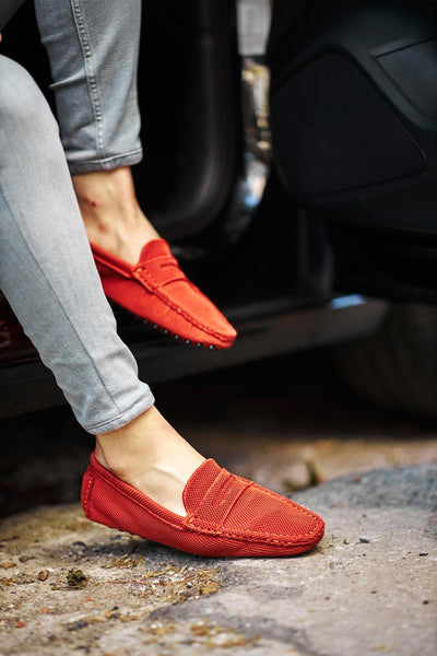 Self Knit Rubber Sole Loafer