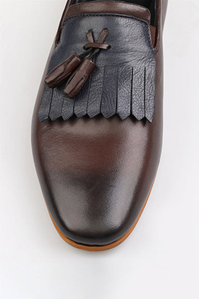 Special Design Leather Loafer