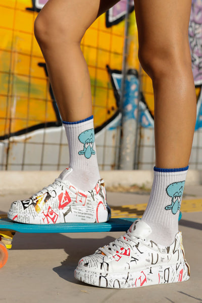 Stylish Printed Sneakers 5