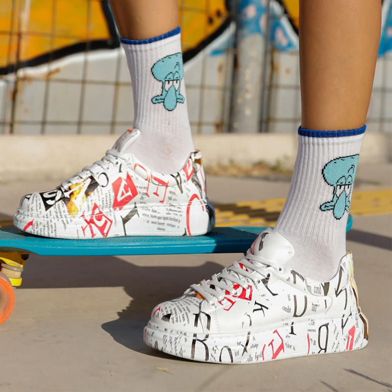 Stylish Printed Sneakers 5
