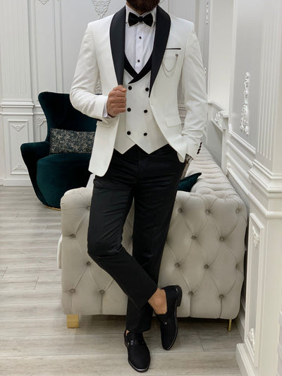 Men's White Suit