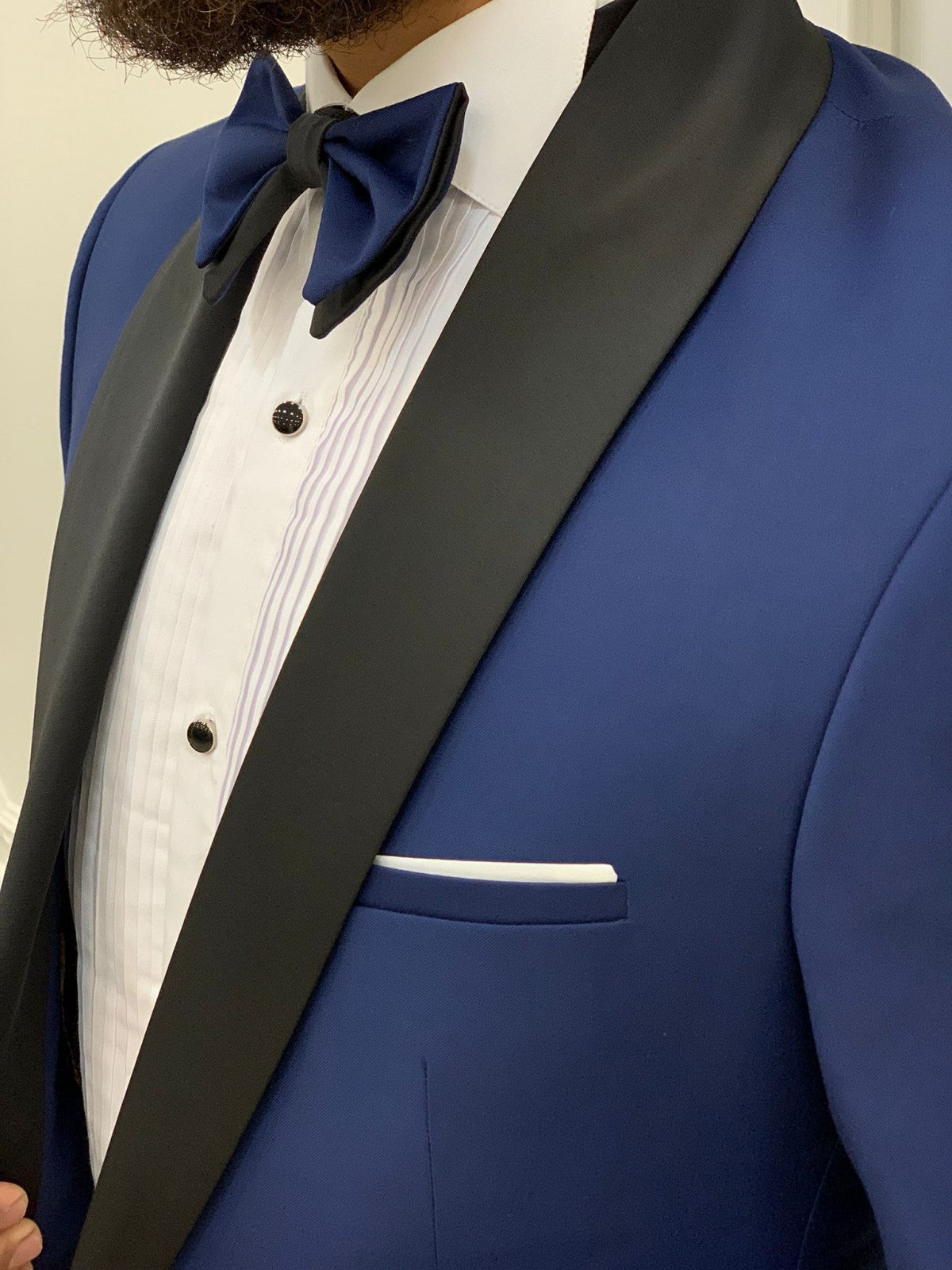 Shawl Collar Italian Cut Men's Groom Suit