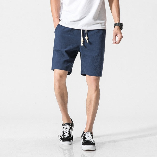 Cotton Linen Shorts – Gleoni