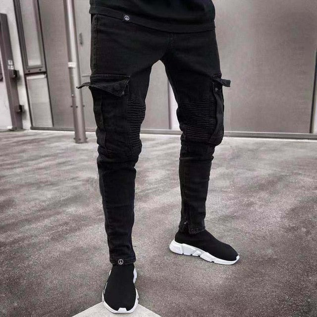 Long Ripped Jeans