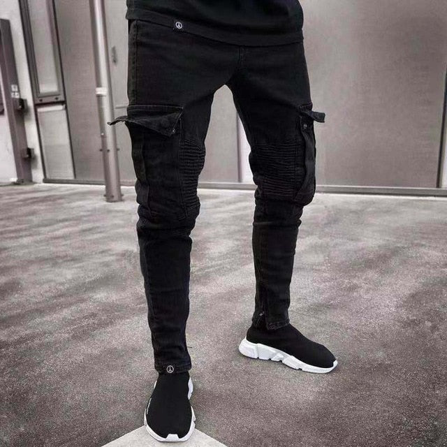Long Ripped Pants Long Ripped Jeans – Gleoni