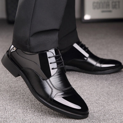 New Business Men Shoes Black / 41