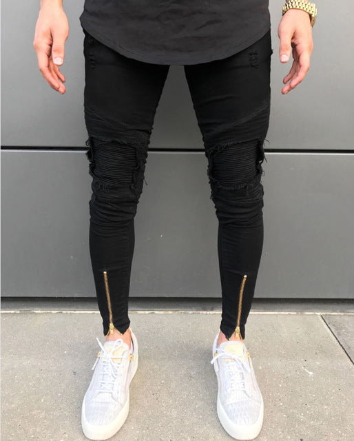 New Men Ripped Jeans