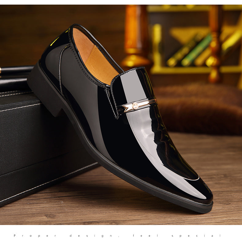 Men Dress Leather Shoes Brown / 40 Men Dress Leather Shoes Brown / 40