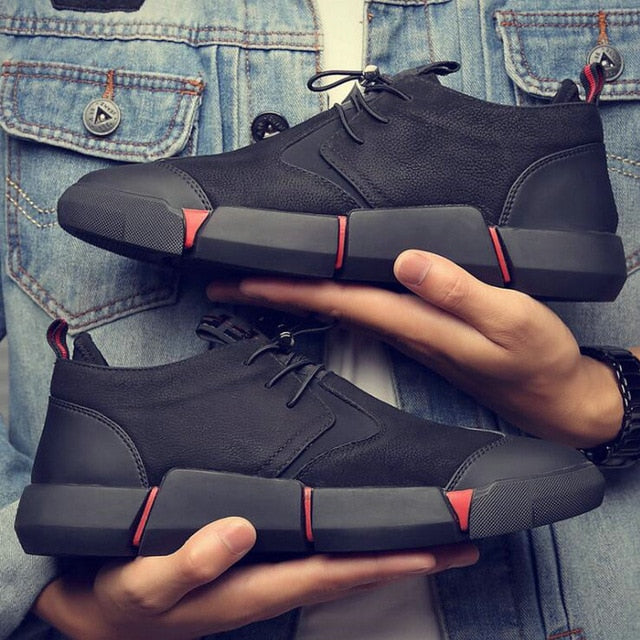 Black Men's Casual Sneakers