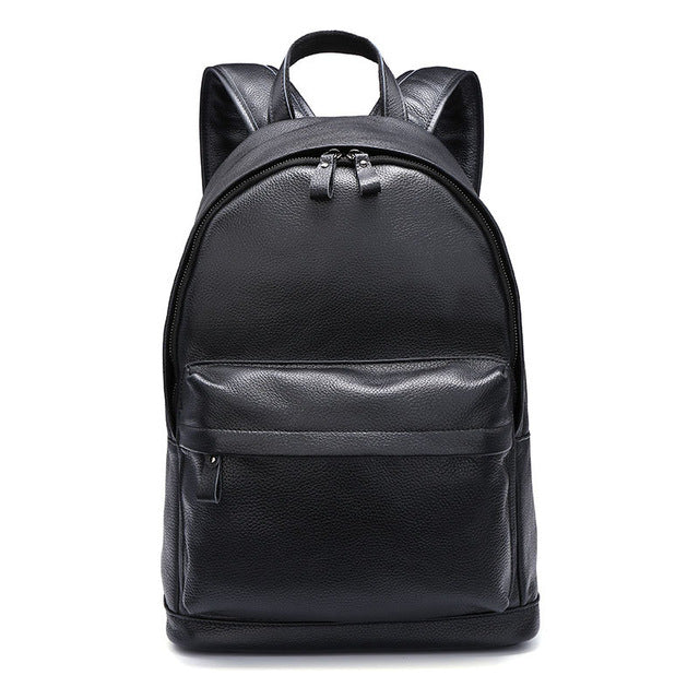 cheap leather backpacks men Genuine Leather Men Backpacks – Gleoni