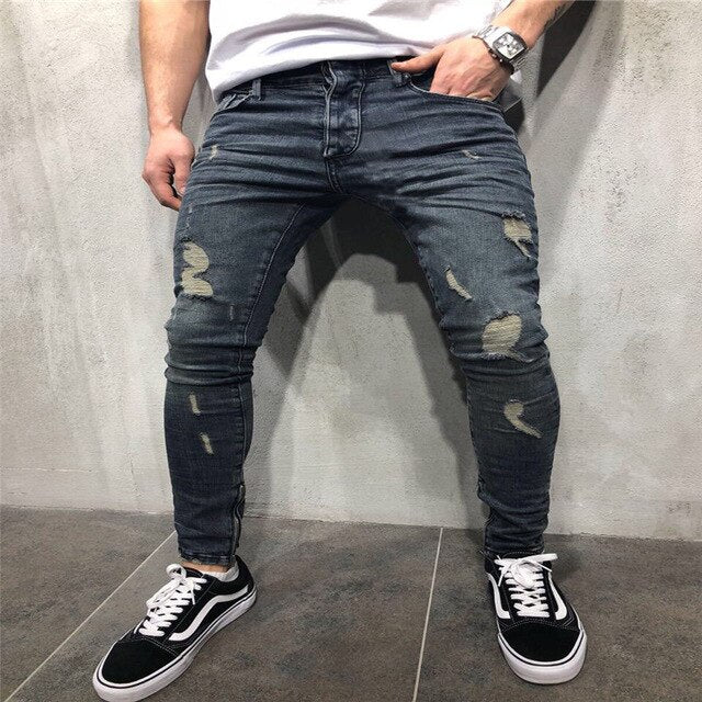 Mens Ripped Jeans 2020 – Gleoni